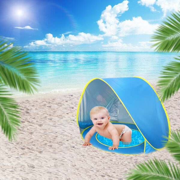 Children - Babies Beach Tents, Shade Bule
